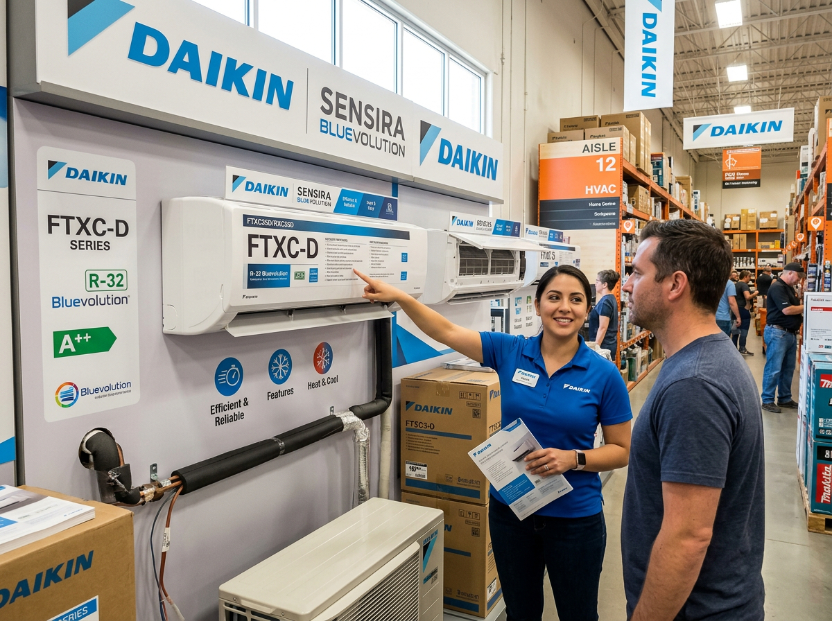 Aer condiționat Daikin Sibiu avantajele modelului Sensira Bluevolution FTXC-D