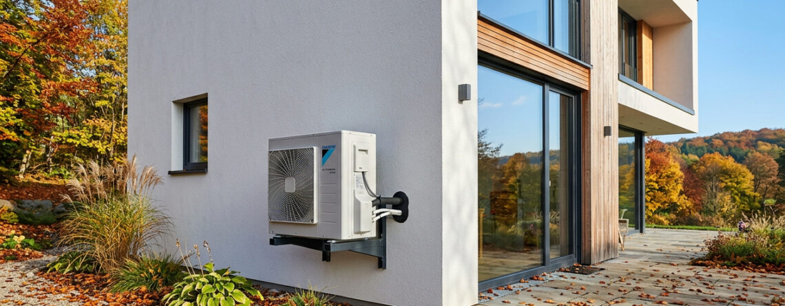Daikin Altherma 3 R W pentru încălzire în pardoseală și răcire eficientă vara climatizaresibiu