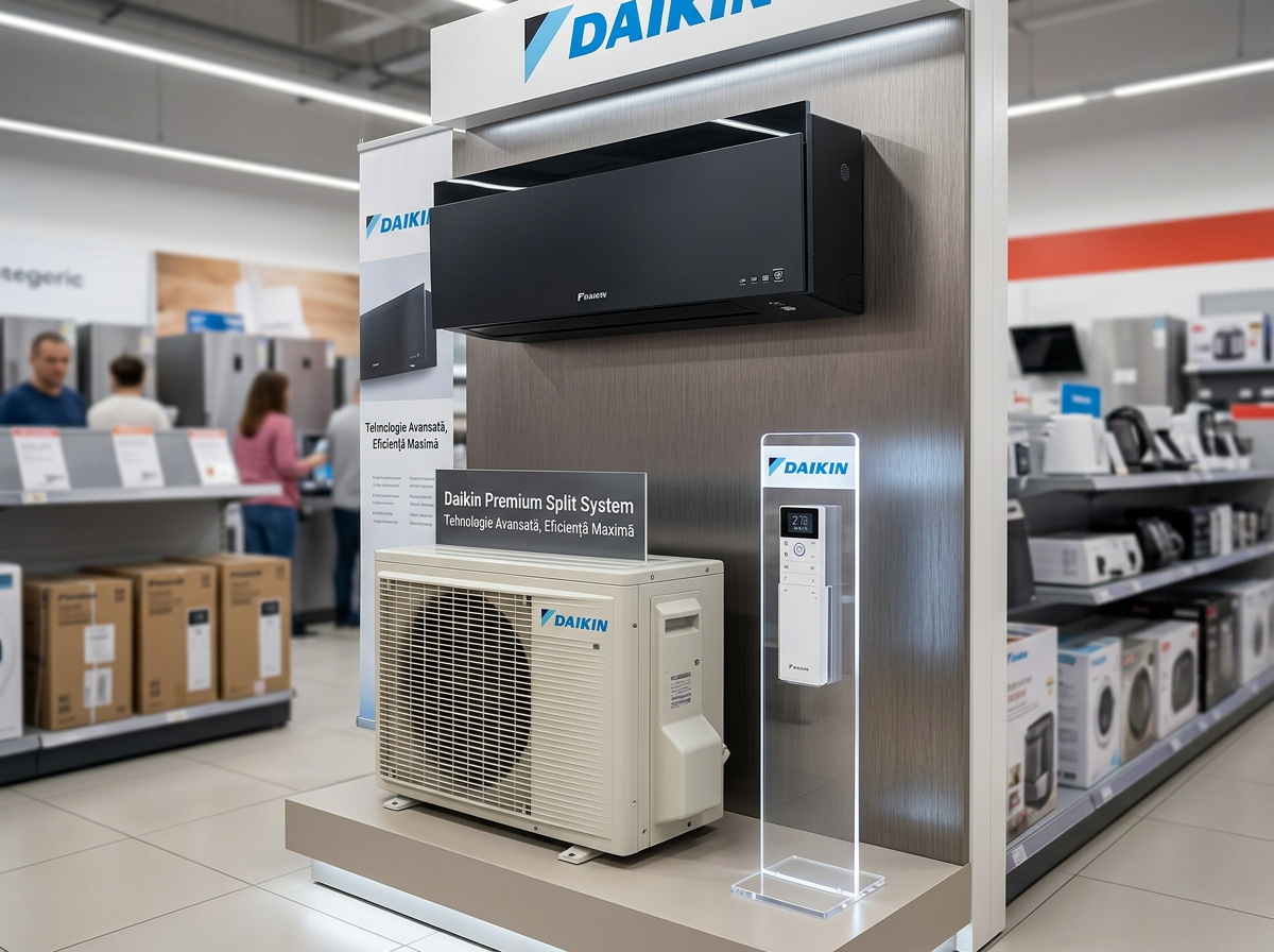 Daikin Nepura Emura soluția elegantă pentru încălzire și răcire pe tot parcursul anului